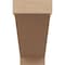 Ekena Millwork 8"W x 24"D x 16"H Classic Burlington Rough Cedar Woodgrain TimberThane Corbel, Primed Tan CORUR08X24X16BURRCPR - alternate 3